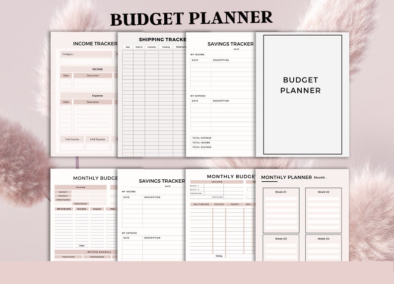 Budget Planner, Printable Business Inserts, Business Planner 2022 ...