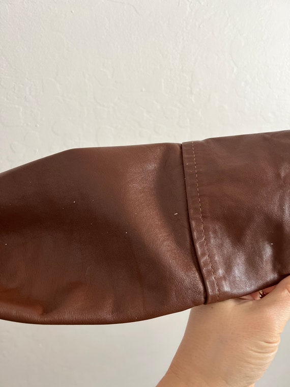 Brown Leather Jacket - image 7