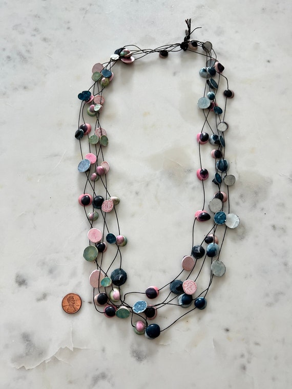 80’s Beaded Necklace - image 2