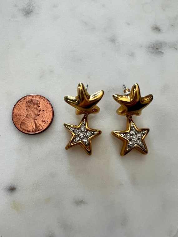 90’s Star Earrings - image 2