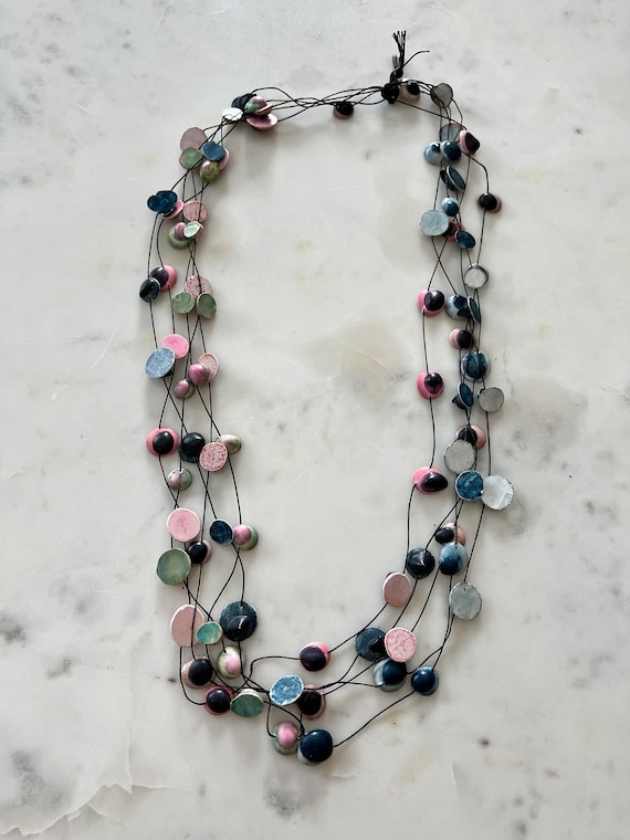 80’s Beaded Necklace