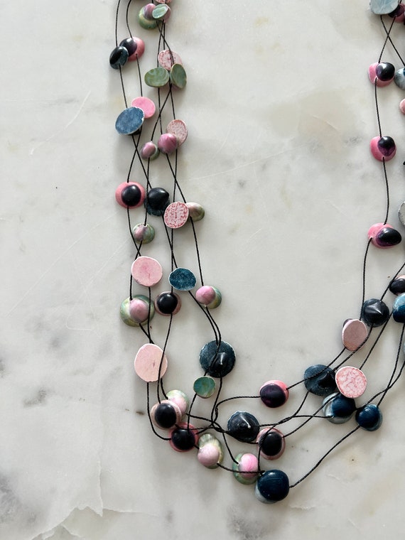 80’s Beaded Necklace - image 3