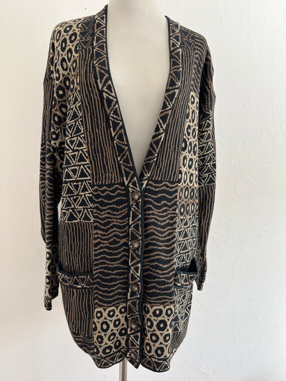 Printed Cardigan - image 4