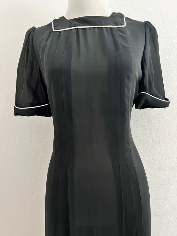 Sheer black Dress - image 4