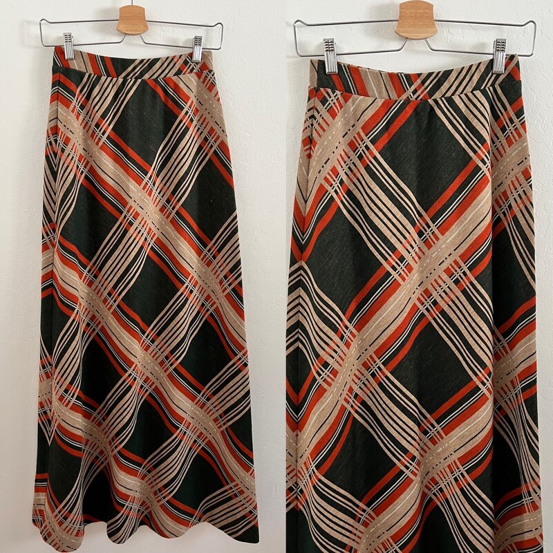 Plaid Lali Maxi Skirt