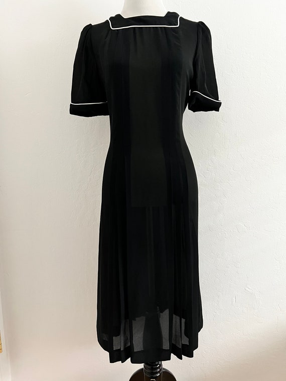 Sheer black Dress - image 6
