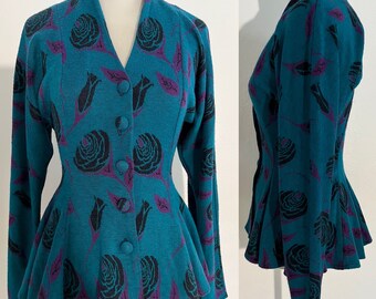 Blusa Floral Peplum
