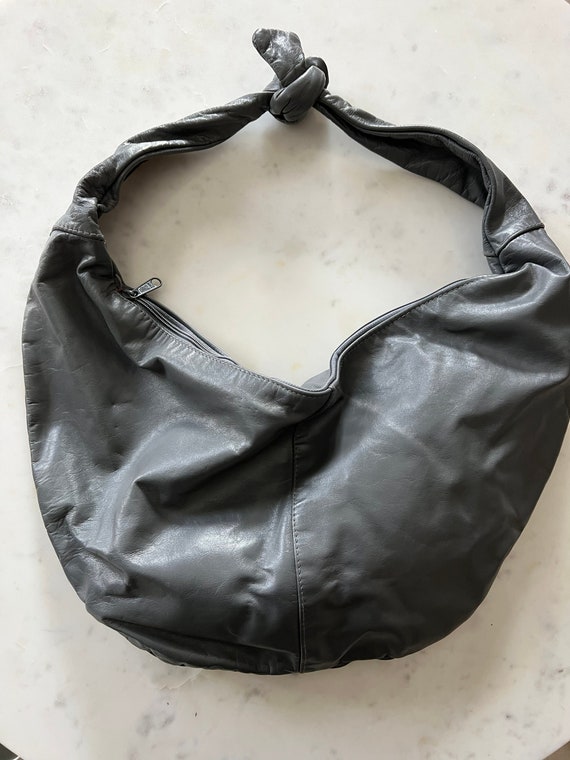 Faux Leather 80’s Shoulder Bag