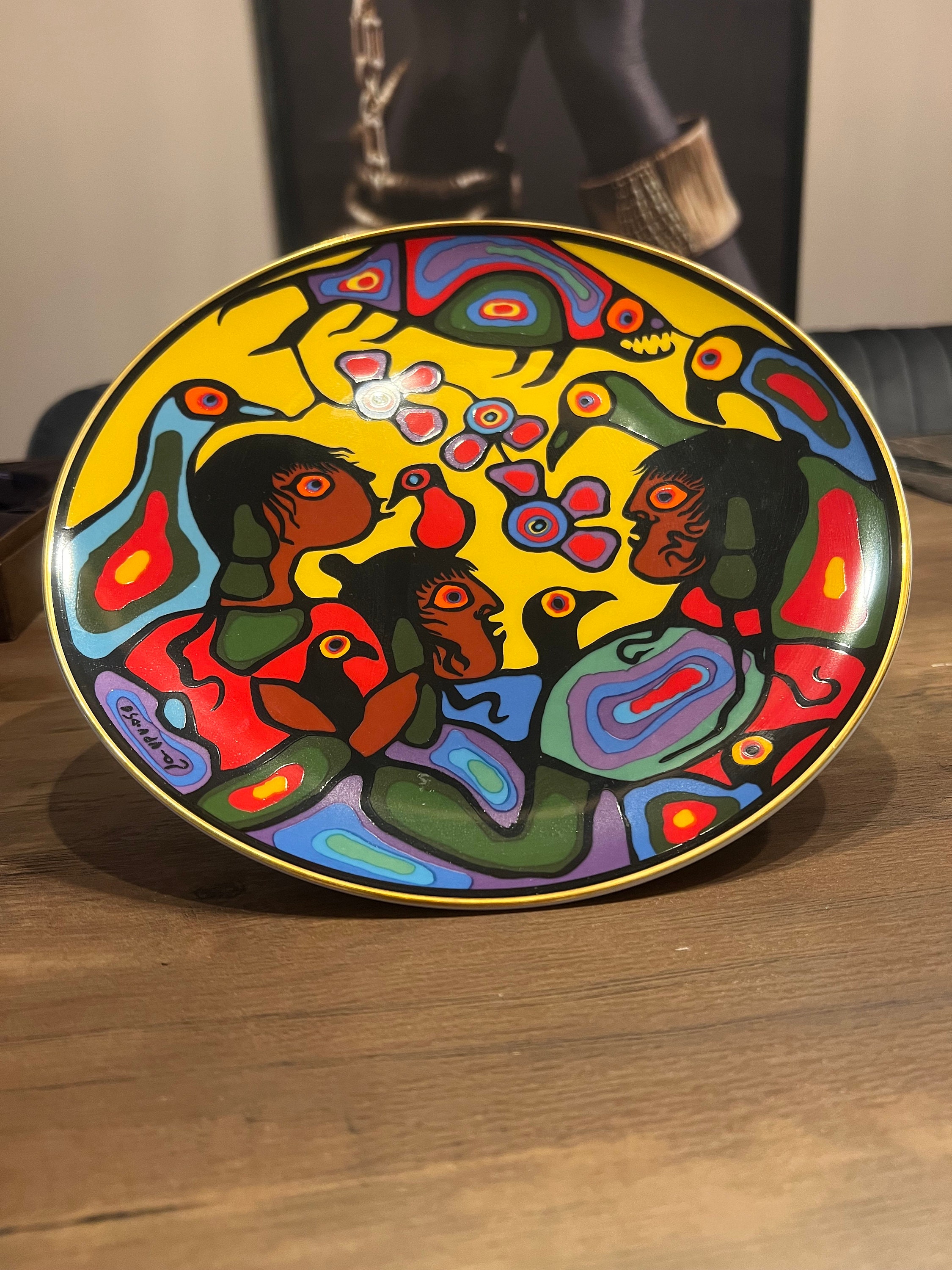 【インパクトアート】Children of the EARTH Norval MORRISSEAU Children of MOTHER EARTH Spring Limited