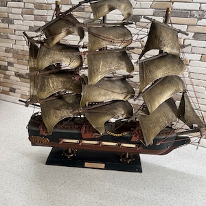 Model ship Constitution ANO 1814 Vintage