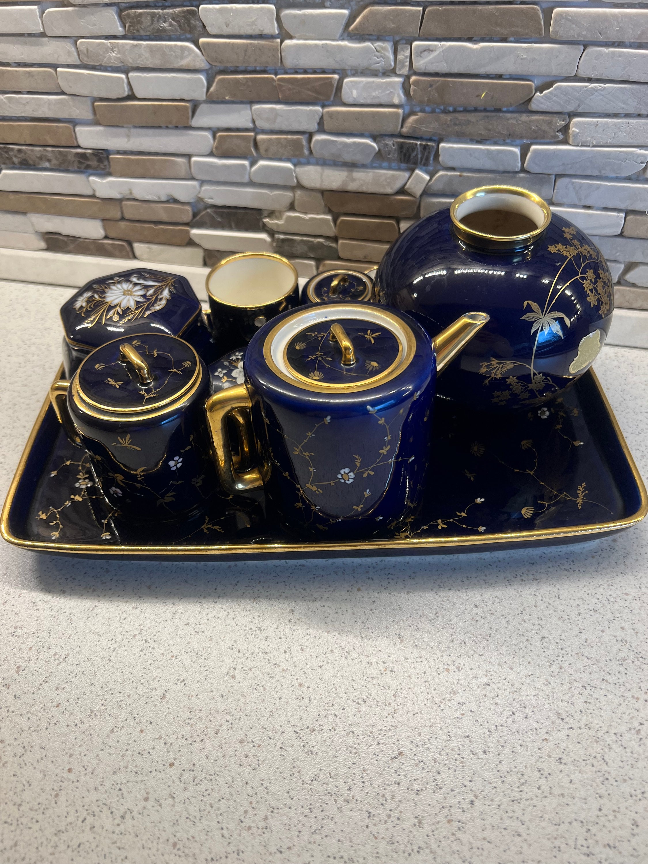 Romanov Cobalt Cup - Etsy Sweden