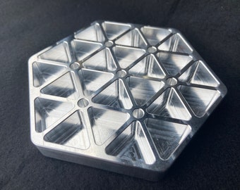 Aerospace Iso Grid Coaster