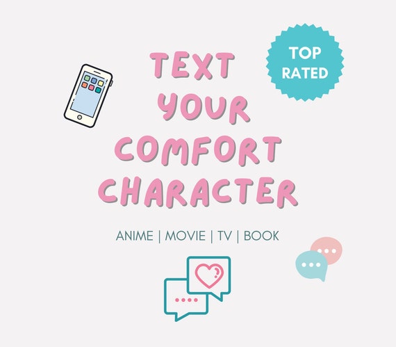 Text your Comfort Character, Personalized Penpal, Custom Roleplay Letters for Comfort