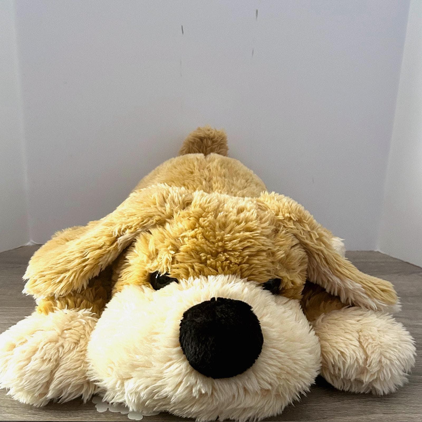 FAO SCHWARZ Patrick the Pup Yellow Dog Plush Stuffed Animal 20 Etsy
