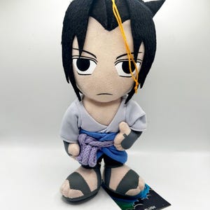 2002 Naruto Shippuden Plush Sasuke Uchiha - Anime RARE HTF 9&quot; Great Eastern NWT