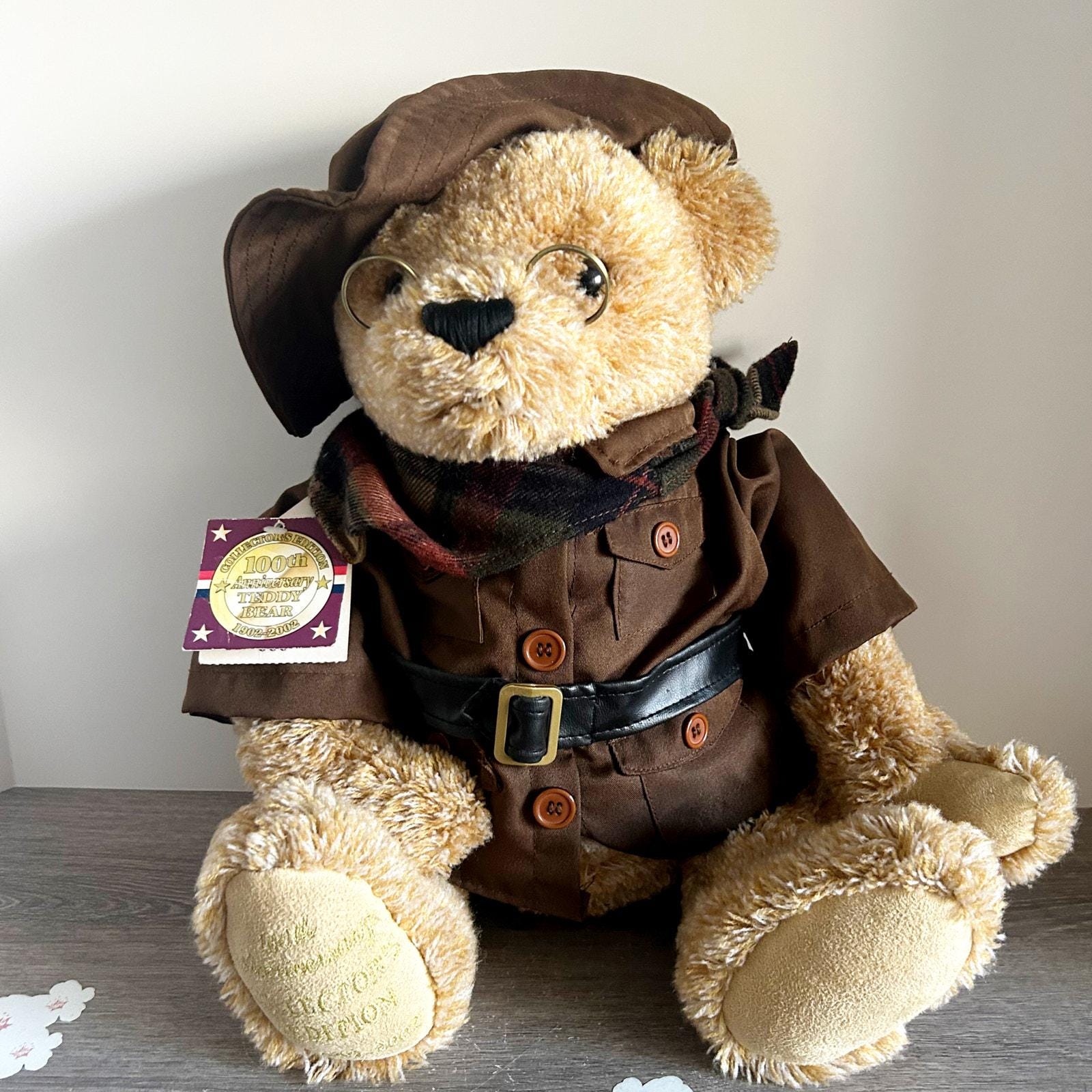 100th Teddy Bear - Etsy