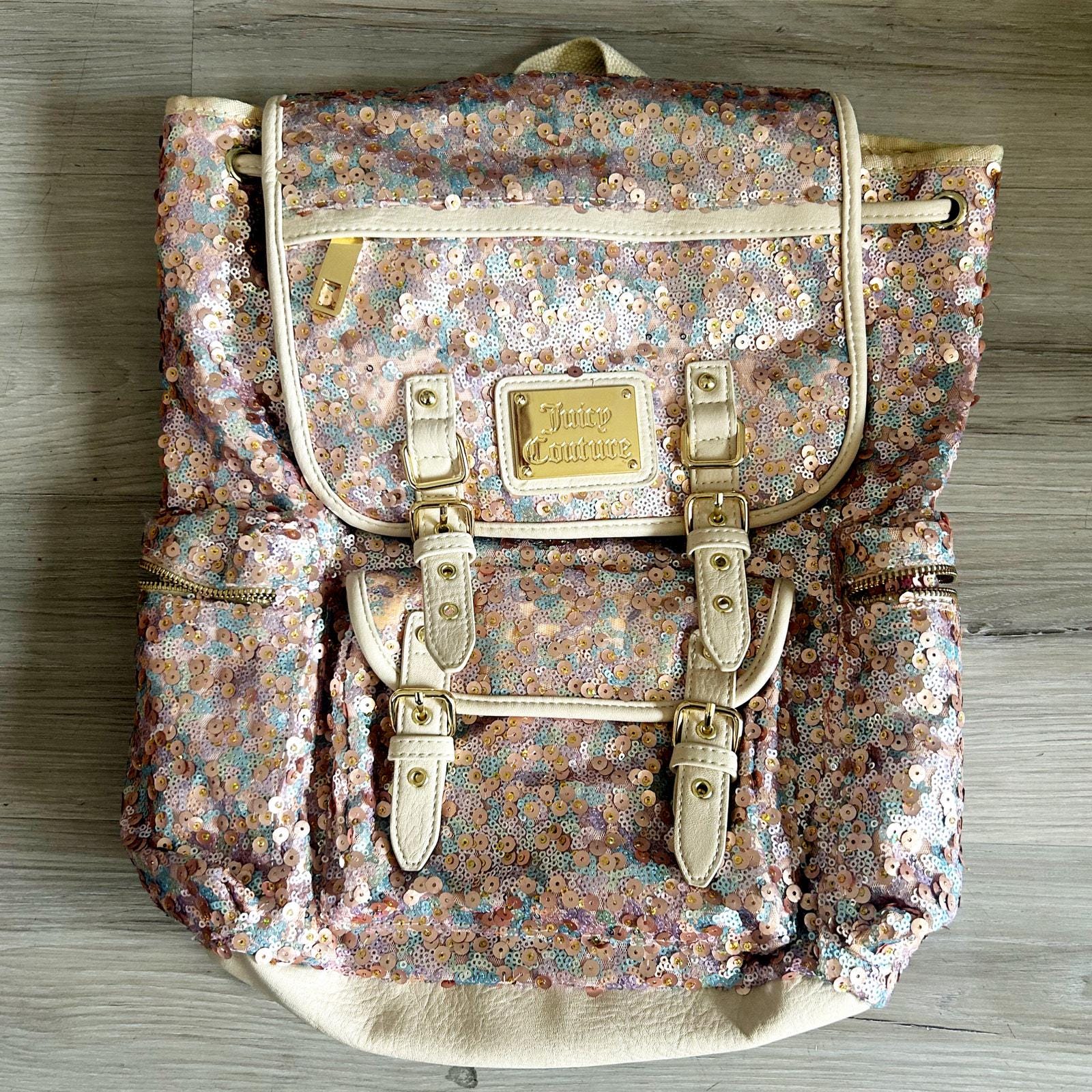 Juicy couture pink sequin backpack m94435304231_1.jpg main image 4