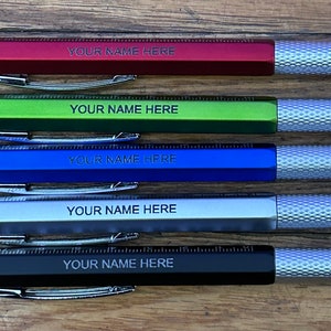 Personalized multi-tool engineer 6 in 1 ballpoint pen