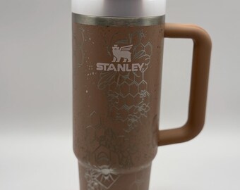 Stanley Brand 30 ounce Honey Bee Hive Full Wrap Laser Engraved Tumbler