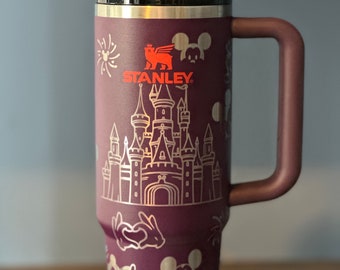 Stanley Brand 30 ounce Mickey & Disney Full Wrap Laser Engraved Tumbler