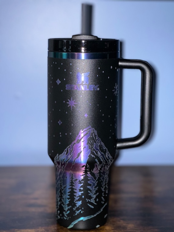 Stanley Brand 40 Ounce Mountain Backdrop Full Wrap Laser Engraved Tumbler -  Etsy