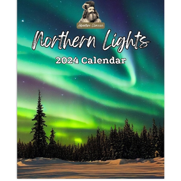 Northern Lights 2024 Calendar Etsy