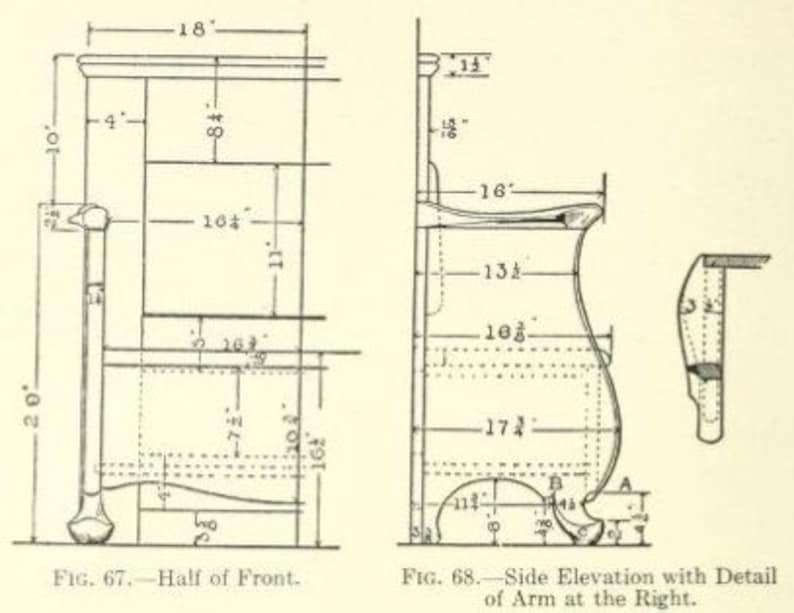 Vintage Furniture Plans Book, Furniture of the Craftsman, by Paul Otter