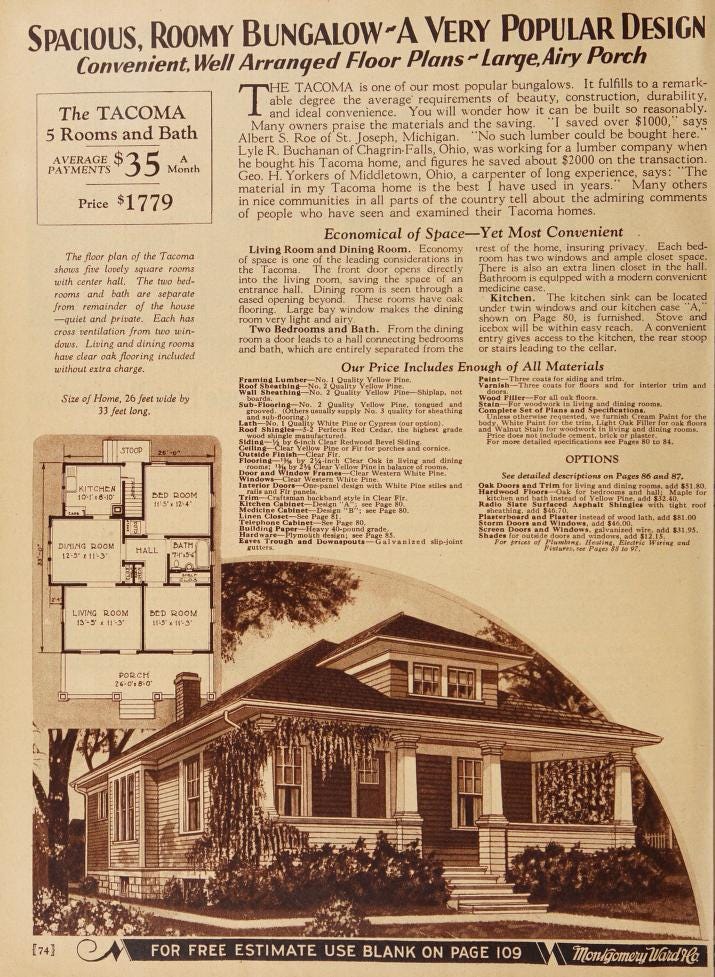 70 Vintage Wardway Home Floorplans PDF From 1930 Montgomery Ward Kit 70-vintage-wardway-home-floorplans-pdf-from-1930-montgomery-ward-kit