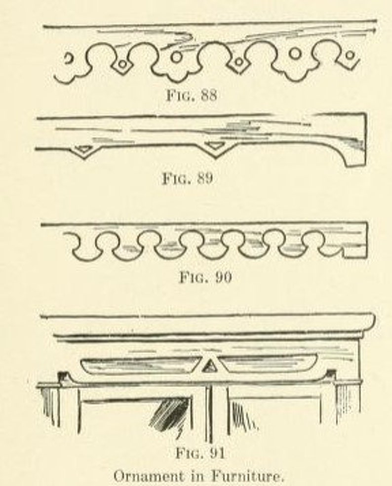 Vintage Furniture Plans Book, Furniture of the Craftsman, by Paul Otter