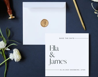 EDITABLE - Save the Date: ELLA