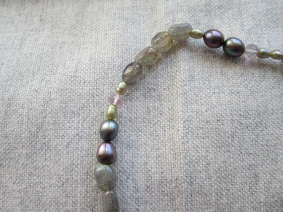 black pearl, iolite, labradorite and sterling sil… - image 6