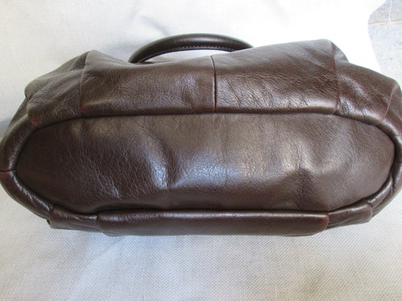 Vintage Coach like NEW mahogany brown butter soft… - image 6