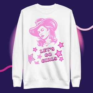 Lets Go Girls Women&#39;s Western Premium Sweatshirt