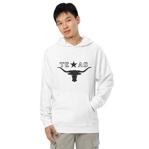 Unisex Texas midweight hoodie
