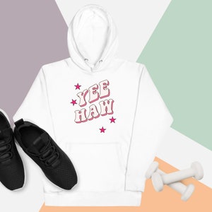 Frauen Western Yee Haw Kapuzenpullover