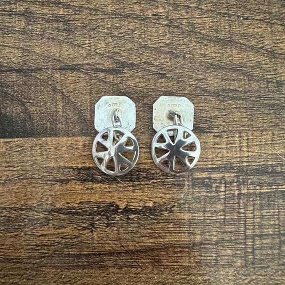 Sterling Silver Maltese Cross Hallmarked Cufflinks