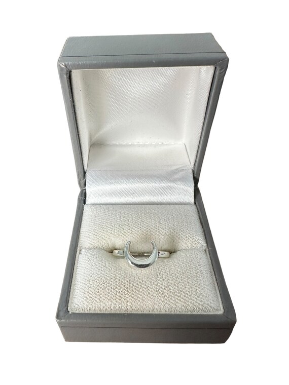 Stackable Crescent Moon Ring - image 1