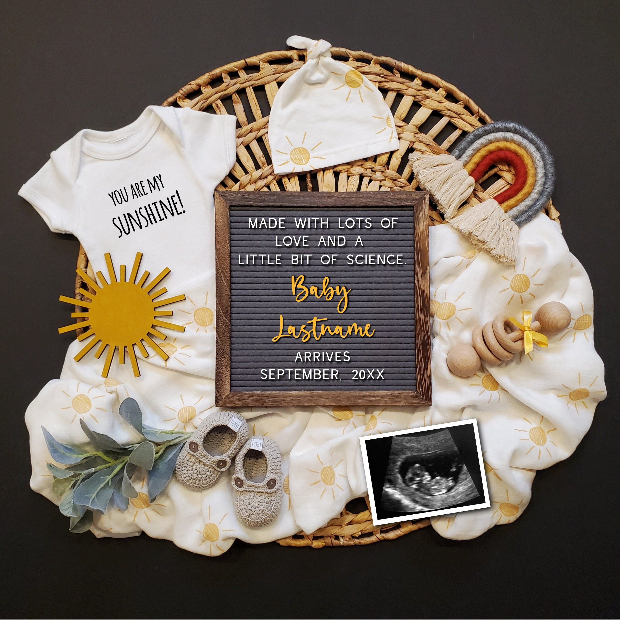 IVF Pregnancy Announcement, IVF Pregnancy Announcement Digital, IVF Baby Announcement, Pregnancy Announcement Digital ivf, Rainbow Baby