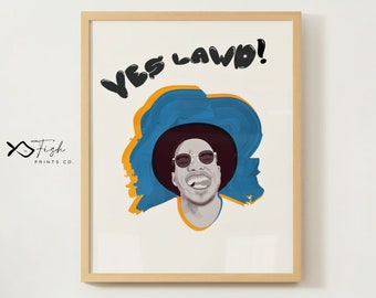 NxWorries Anderson .Paak | Knxwledge Art Print | Yes Lawd! Poster | Music Wall Art | Hip Hop Decor | Digital Download | Multi Size