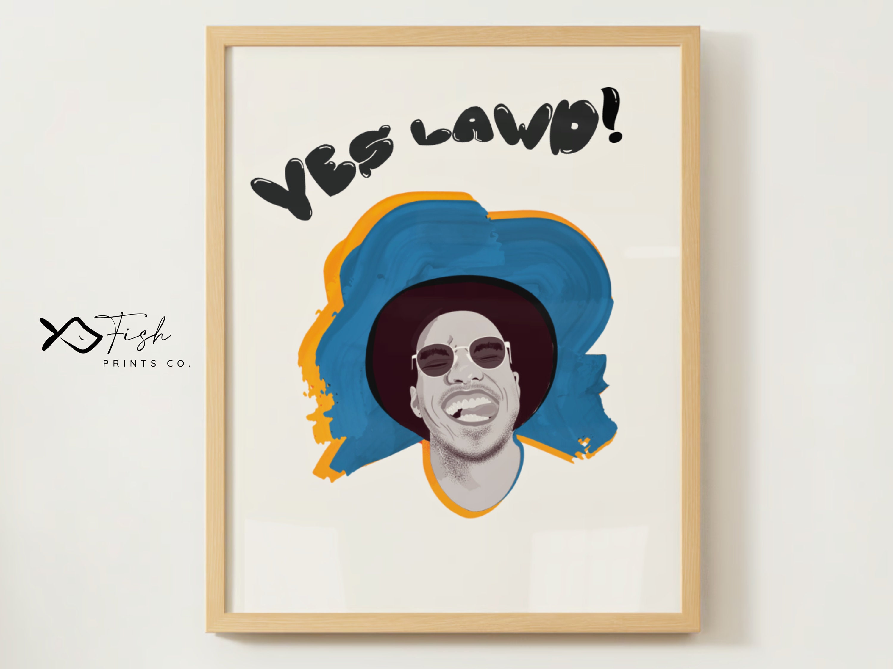 Anderson .PaakとKnxwledge NxWorries ポスター Nxworries Anderson .paak | Knxwledge Art Print | Yes Lawd! Poster