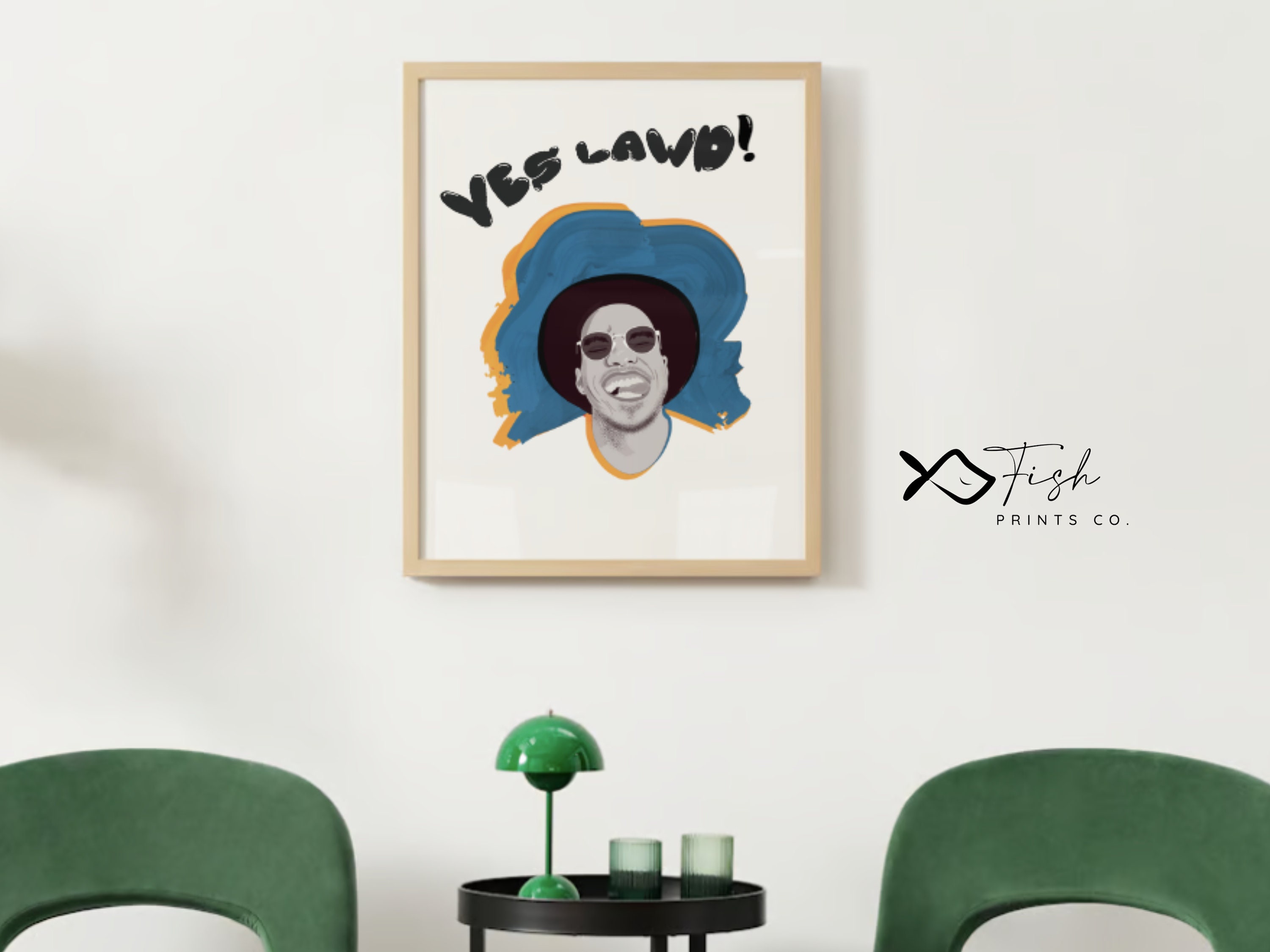 Nxworries Anderson .paak | Knxwledge Art Print | Yes Lawd! Poster