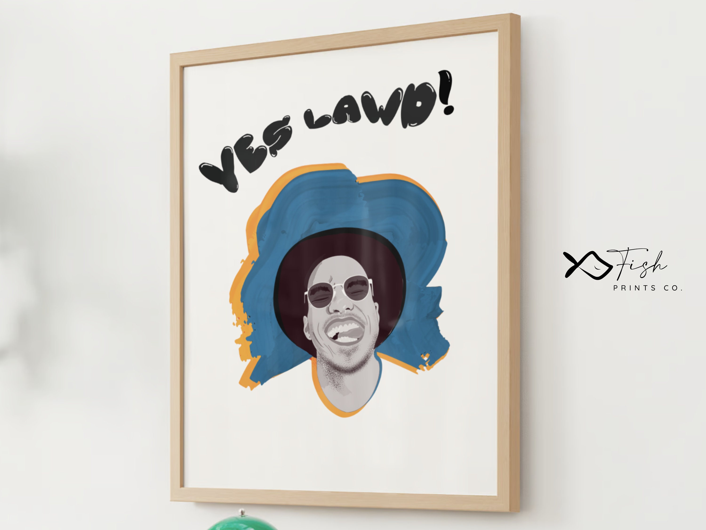 Nxworries Anderson .paak | Knxwledge Art Print | Yes Lawd! Poster 