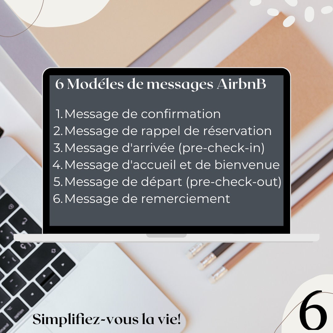 6 AIRBNB Booking Message Templates to Download Auto Reply Templates for Airbnb Email Templates