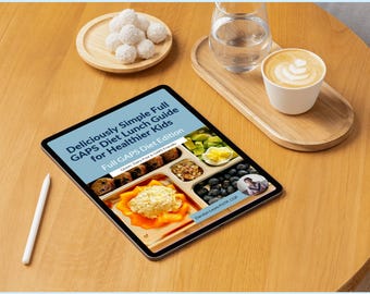 Full GAPS Diet Lunch Guide for Healthier Kids | Easy Gut Healing Lunch Ideas | Gut Friendly Lunches For Kids | Downloads | PDF Lunch Guide
