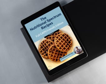 GAPS Diet Recipes | Homemade Full GAPS Diet Recipes E-book | Quick and Easy Gut Healing Recipes | Downloadable Simple Recipes | PDF Recipes