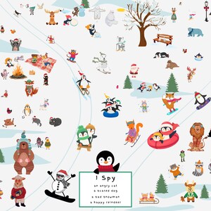 Christmas Winter I Spy Activities