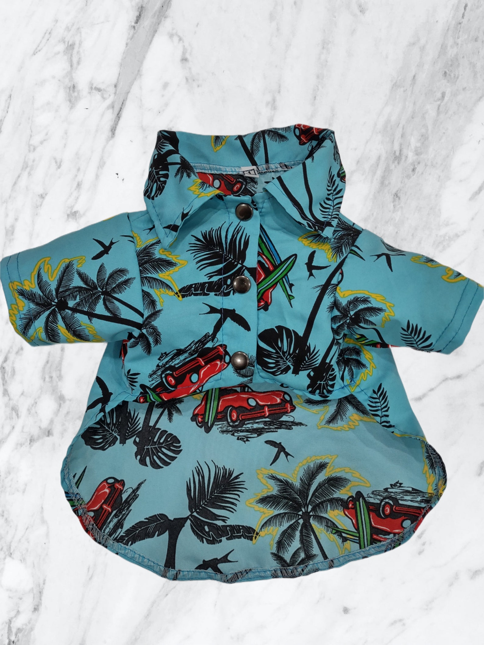 Hawaiian dog shirt from wish