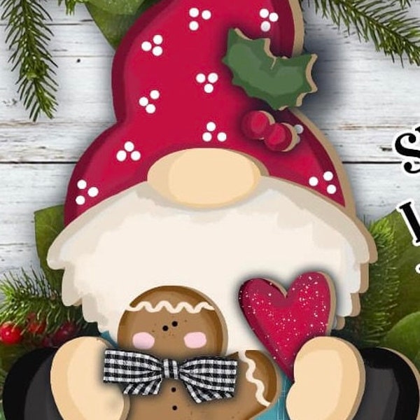 Support empilable Christmas Santa Gnome : Moule en silicone personnalisé pour résine époxy