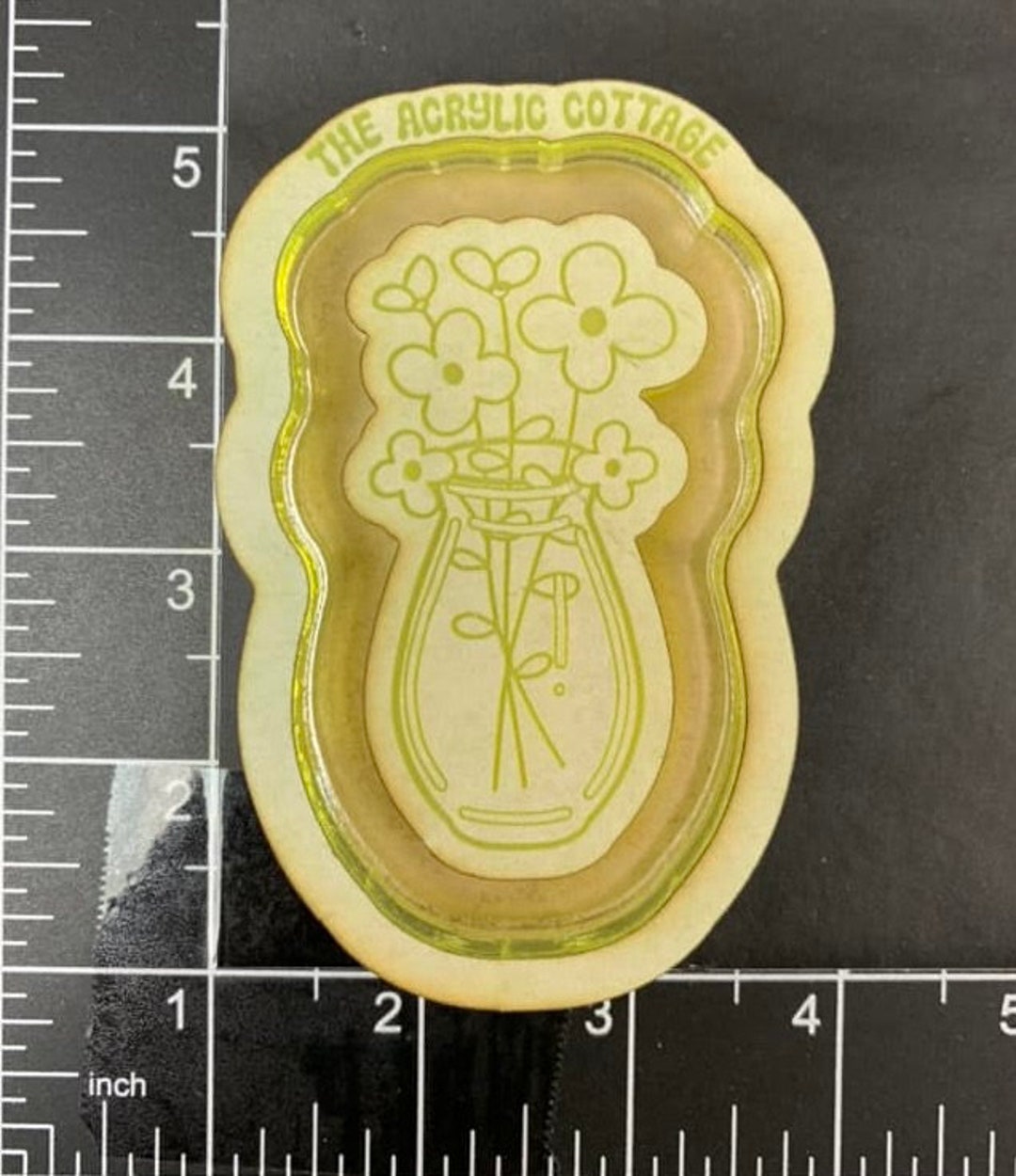 Flower Bouquet in Vase Epoxy Resin Custom Silicone Mold Etsy