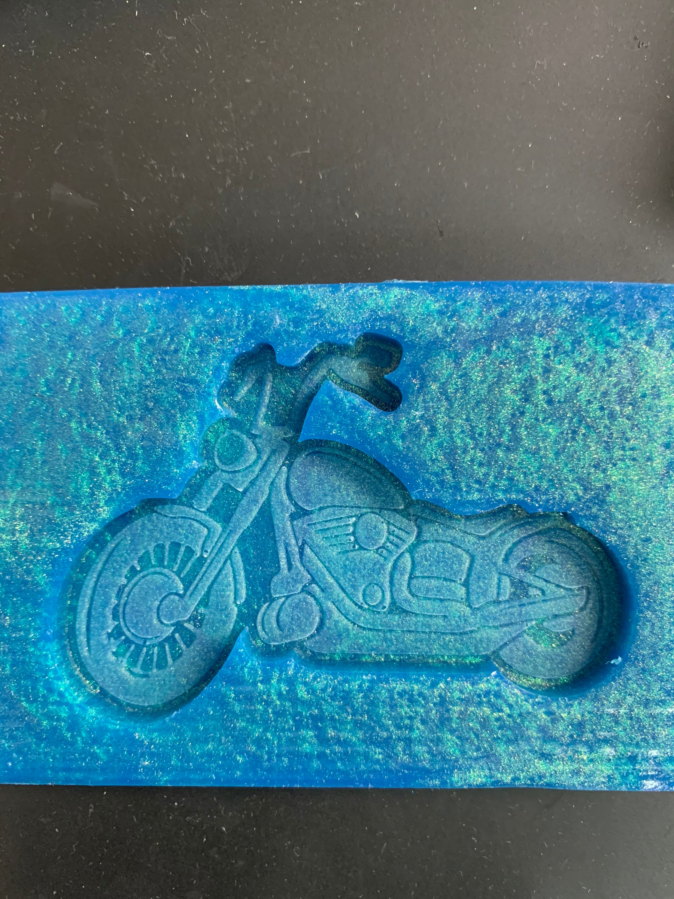 Moule porte-clés moto